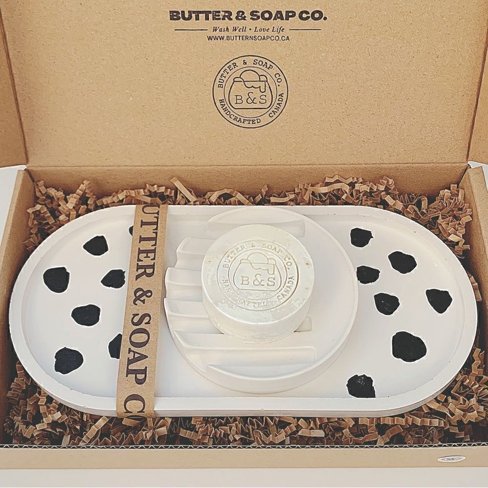 🖤Lavender Essential Oil Shea Soap Gift Box - Picture 2 of 5